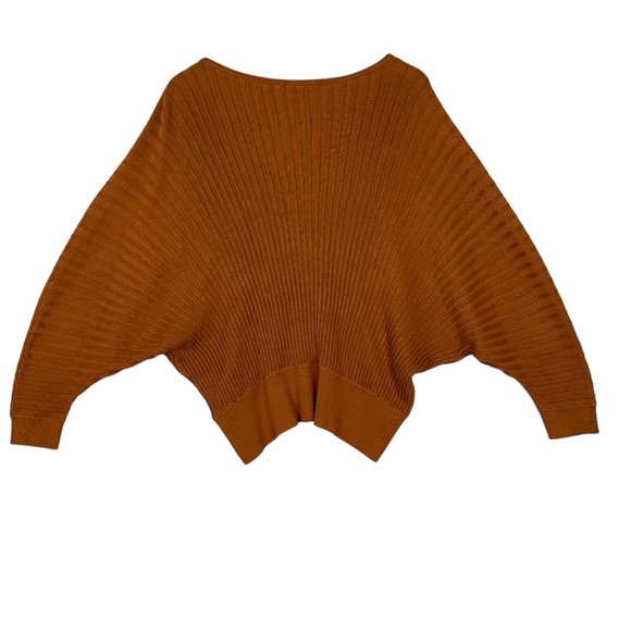 Anthropologie Rust Crew Neck Sweater - Picture 3 of 8